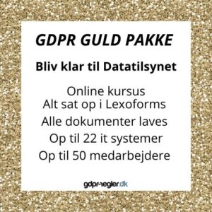 GDPR Guld Pakke
