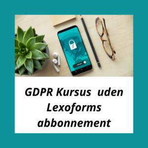 GDPR kursus uden lexoforms